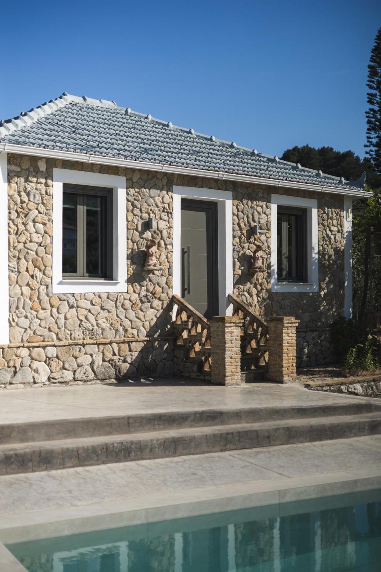 Binios Villa - Private Pool, Walking Distance From The Beach Vasilikos  Luaran gambar