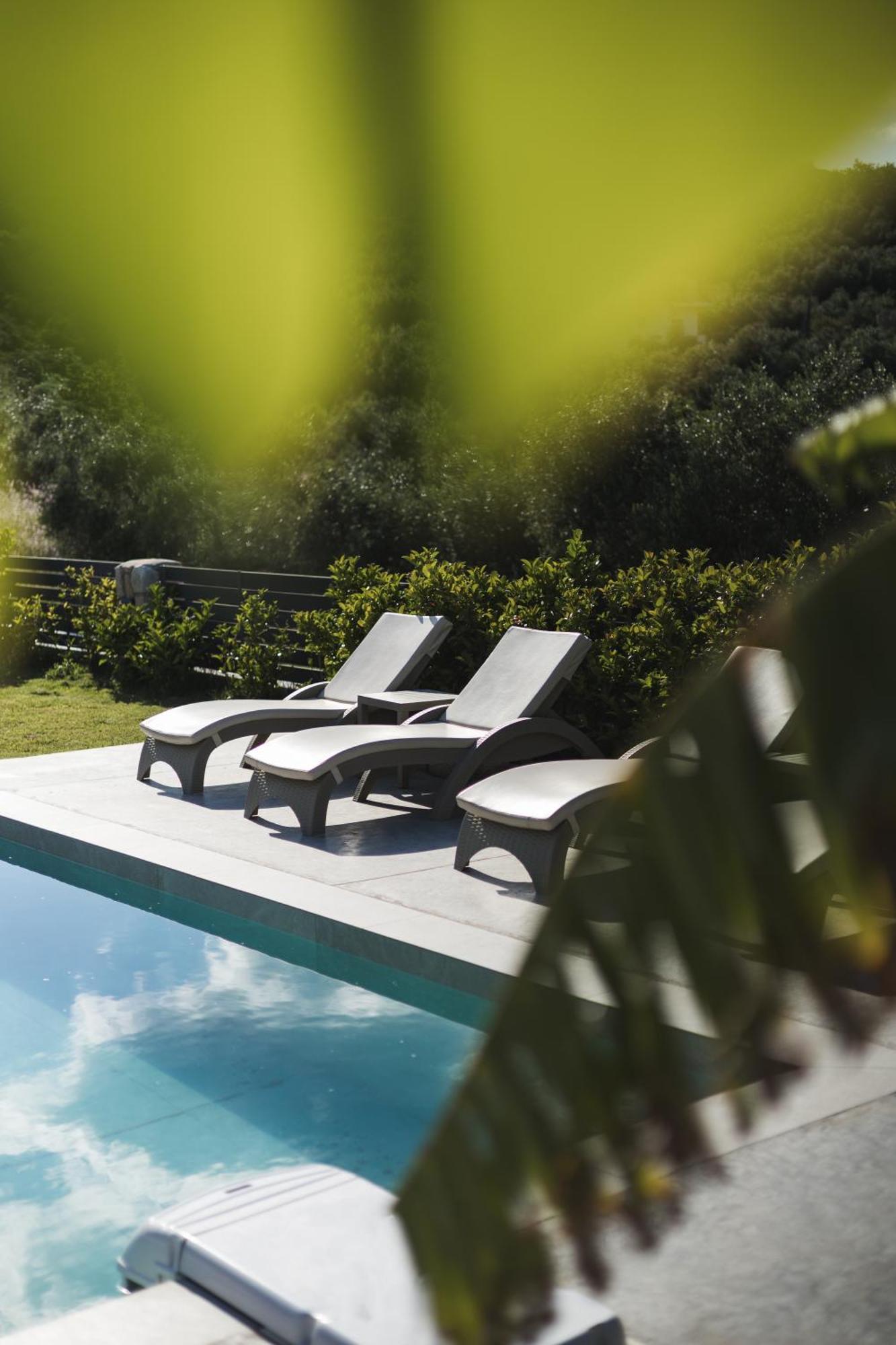 Binios Villa - Private Pool, Walking Distance From The Beach Vasilikos  Luaran gambar