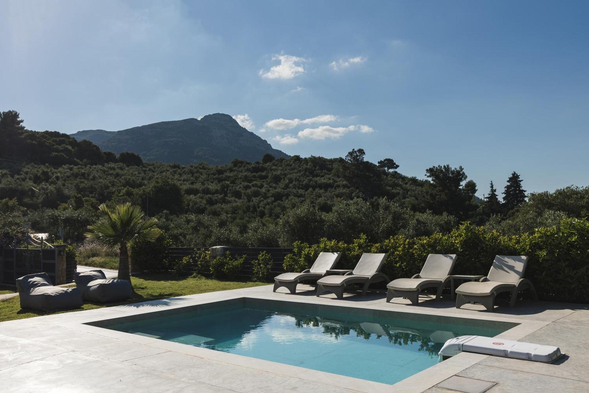 Binios Villa - Private Pool, Walking Distance From The Beach Vasilikos  Luaran gambar