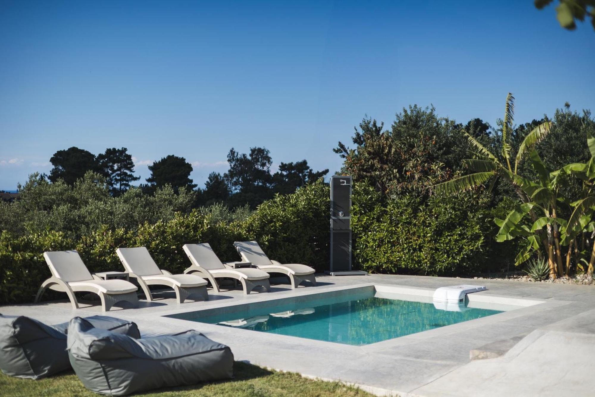 Binios Villa - Private Pool, Walking Distance From The Beach Vasilikos  Luaran gambar