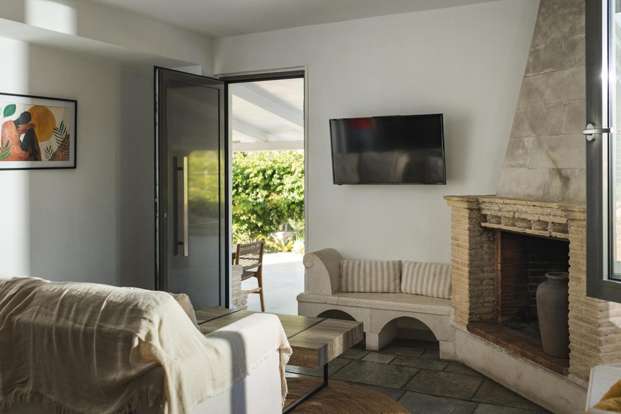 Binios Villa - Private Pool, Walking Distance From The Beach Vasilikos  Luaran gambar
