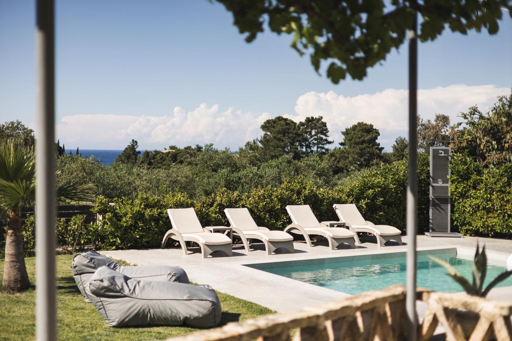 Binios Villa - Private Pool, Walking Distance From The Beach Vasilikos  Luaran gambar