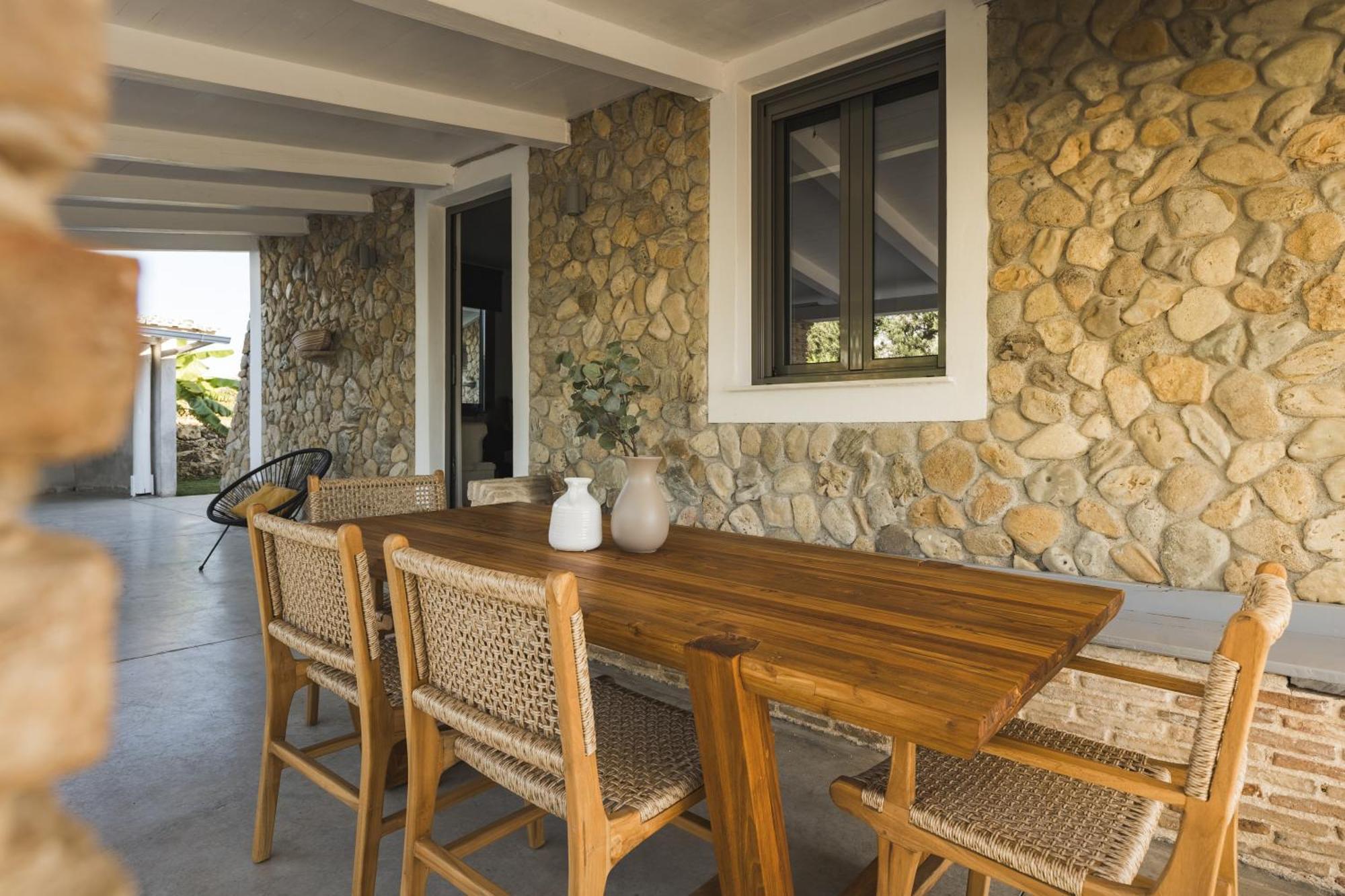 Binios Villa - Private Pool, Walking Distance From The Beach Vasilikos  Luaran gambar
