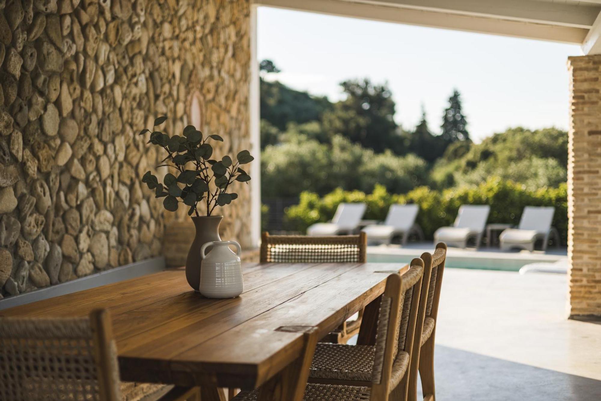 Binios Villa - Private Pool, Walking Distance From The Beach Vasilikos  Luaran gambar