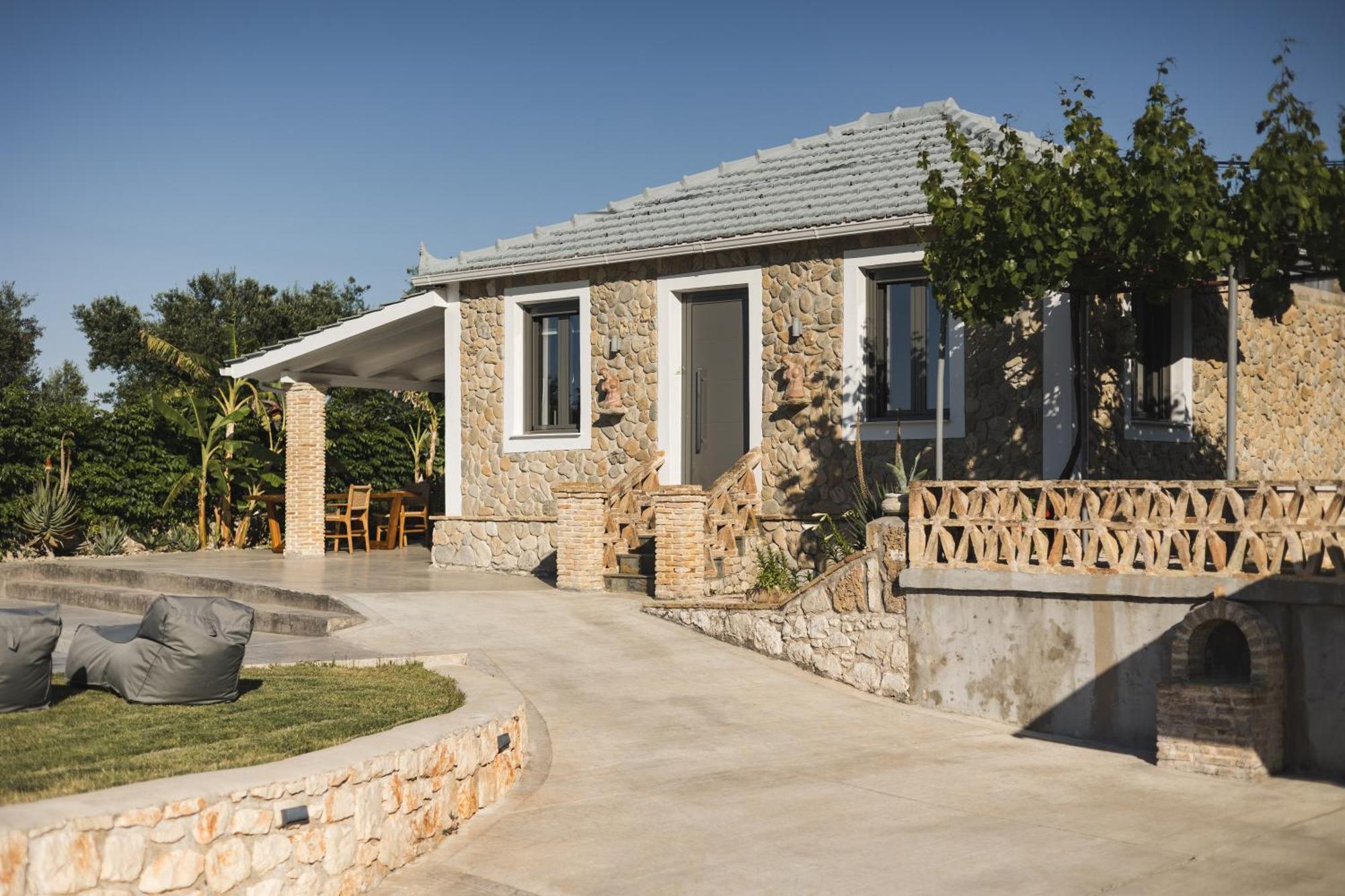 Binios Villa - Private Pool, Walking Distance From The Beach Vasilikos  Luaran gambar
